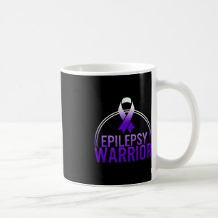 Epilepsy Warrior Awareness Seizure Support Purple Coffee Mug