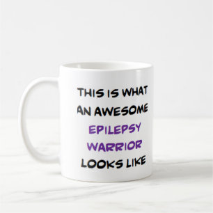 epilepsy warrior, awesome coffee mug