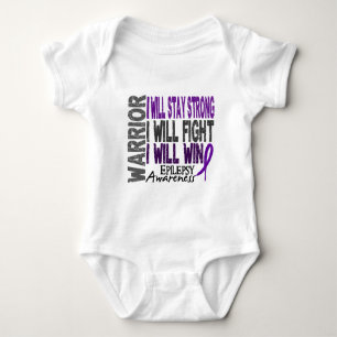 Epilepsy Warrior Baby Bodysuit