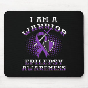 Epilepsy Warrior Epilepsia Epileptic Seizure Disor Mouse Mat