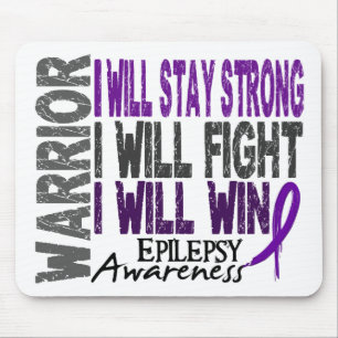 Epilepsy Warrior Mouse Mat