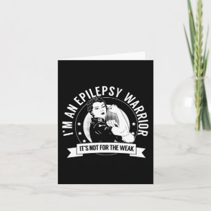 Epilepsy Warrior NFTW - Epilepsy Awareness Card
