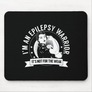 Epilepsy Warrior NFTW - Epilepsy Awareness Mouse Mat