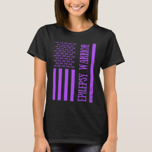 Epilepsy Warrior Purple Epilepsy Awareness Month U T-Shirt