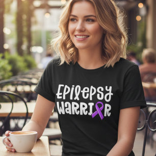 Epilepsy Warrior Purple Ribbon Tri-Blend Shirt