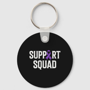 Epilepsy Warrior Support Squad Support Epilepsy Aw Key Ring