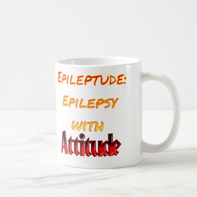 Epileptude With Attitude Classic Mug (Right)