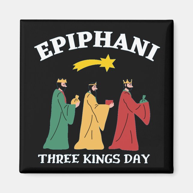 Epiphani Three Kings Day Magnet (Front)