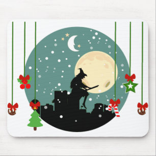 epiphany christmas befana mouse mat