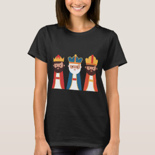 Epiphany Feliz Día de Reyes Happy Three Wise T-Shirt