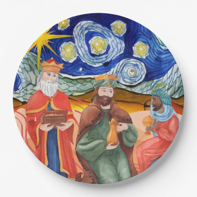 Epiphany Paper Plate (Front)