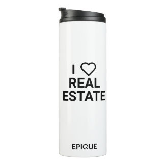 Epique I Heart Real Estate Coffee Tumbler