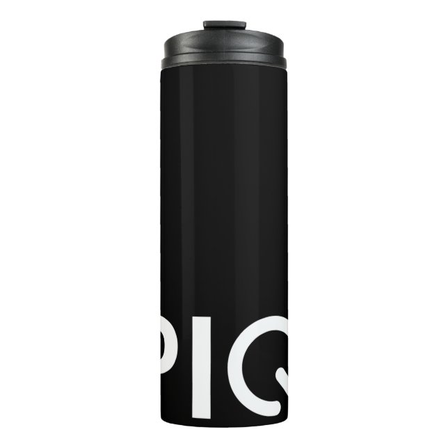 Epique Realty Black Tumblr Thermal Tumbler (Front)