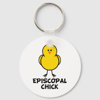 Episcopal Chick Key Ring