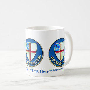 Episcopal Church TriCrest, Personalised Coffee Mug