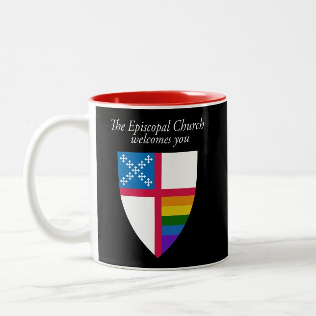 Episcopal Church Welcomes You LGBTQ Mug (Left)