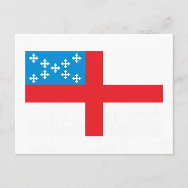 Episcopal Flag Postcard (Front)