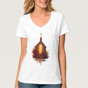 Episcopal Splash Art – All Are Welcome T-Shirt