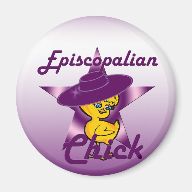 Episcopalian Chick #9 Magnet (Front)