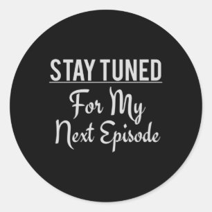 Episode Anxiety Disorder Mental Health Gift Classic Round Sticker