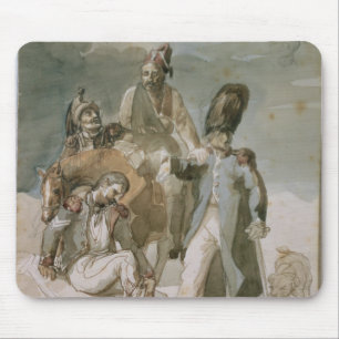 Episode from Napoleon's Retreat Mouse Mat