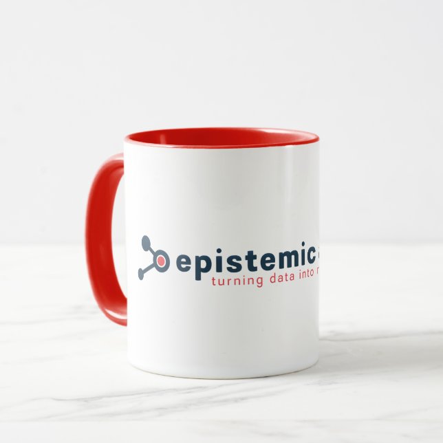 Epistemic Analytics Mug (Front Left)