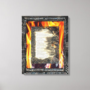 Epistle I Canvas Print