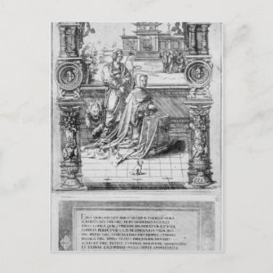 Epitaph of Margaret of Austria Postcard