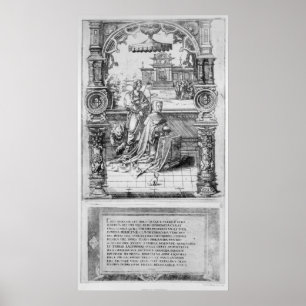Epitaph of Margaret of Austria Poster