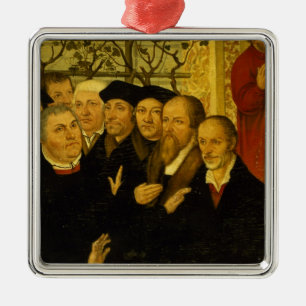 Epitaph of Meienburg's Mayor Metal Tree Decoration