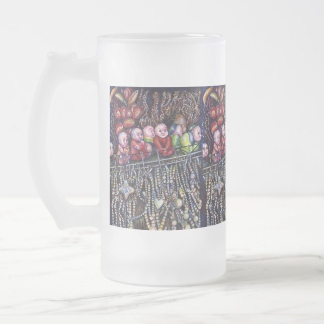 Epitomise Frosted Glass Beer Mug (Left)