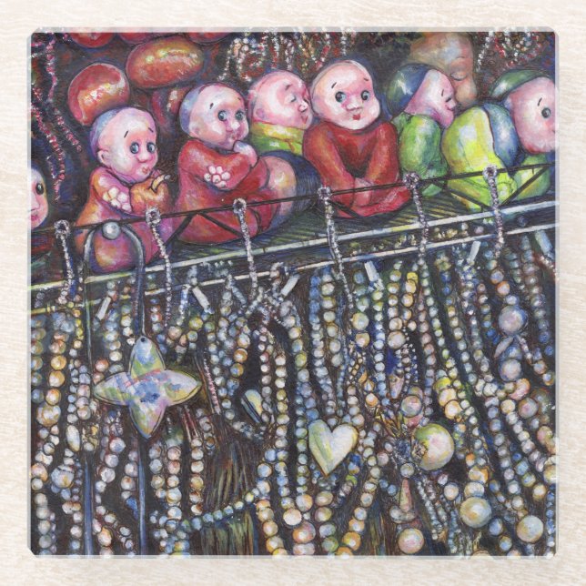 Epitomise Glass Coaster (Front)