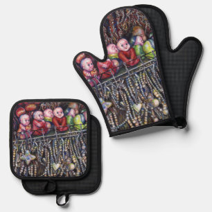 Epitomise Oven Mitt & Pot Holder Set