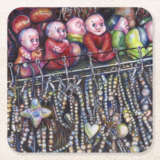 Epitomise Square Paper Coaster (Front)