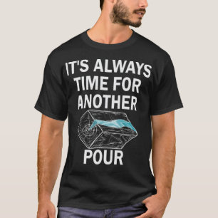 Epoy Resin Whisperer River Table Art donut re cake T-Shirt