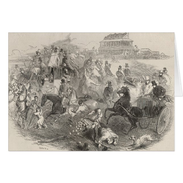 Epsom Races, 'Derby Day': Leaving the Course (Front Horizontal)