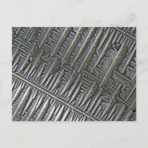 Epsomite under the microscope postcard