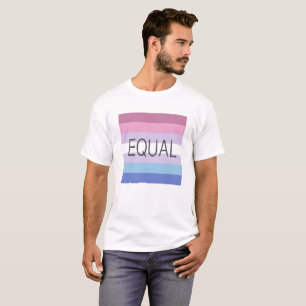 EQUAL Bigender Flag T-Shirt