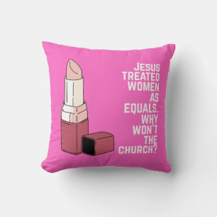 Equal in His Eyes – Christian Decorative Cushion