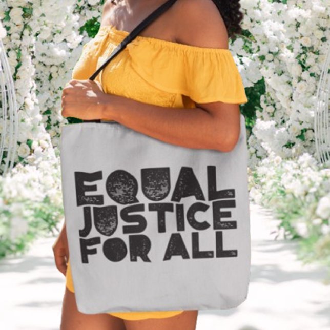 Equal Justice For All – Empowerment Tote Bag (Creator Uploaded)