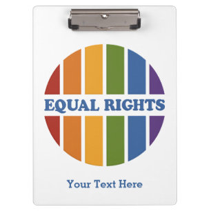 Equal Rights custom clipboard