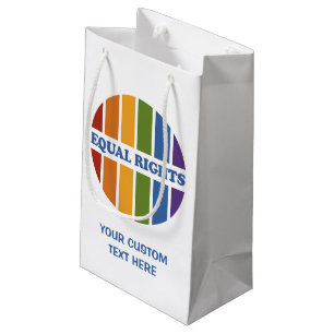 Equal Rights custom gift bags