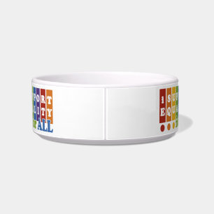 Equal Rights custom pet bowls