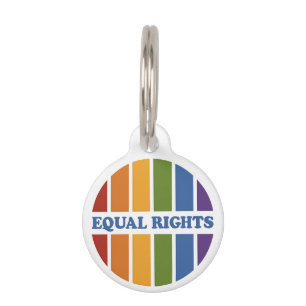 Equal Rights custom pet tags