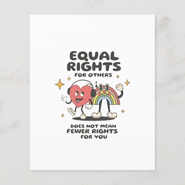 Equal Rights for Others Does Not Mean Fewer Rights Flyer (Front)