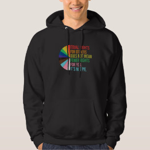 Equal Rights For Others Does Not Mean Fewer Rights Hoodie