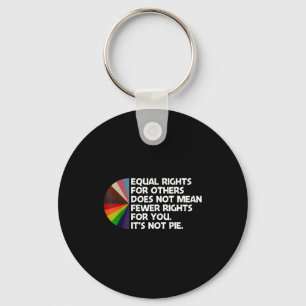 Equal Rights For Others Does Not Mean Fewer Rights Key Ring