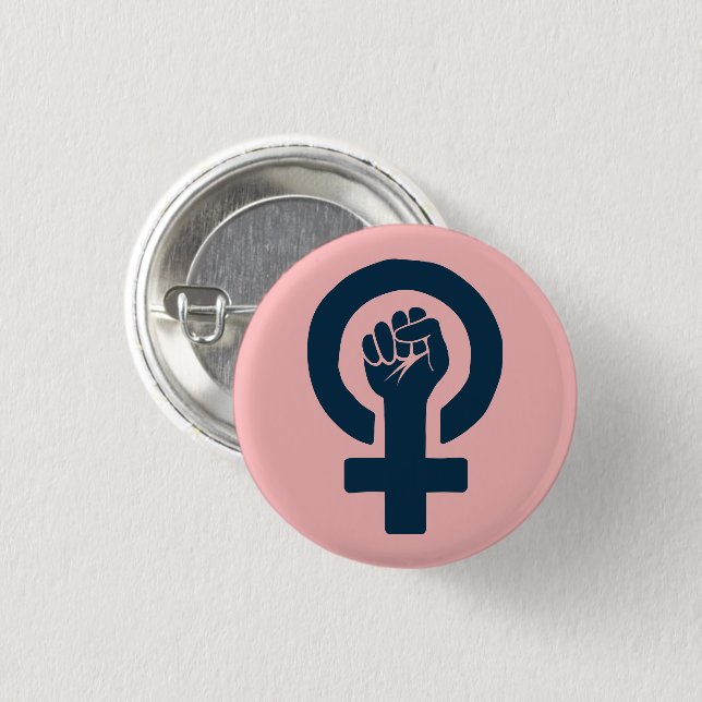 Equal Rights for Women 3 Cm Round Badge (Front & Back)