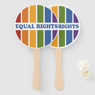Equal Rights hand fans