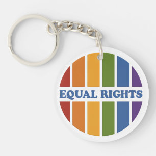 Equal Rights key chain